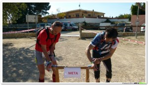 Marcando la llegada. 5h51min. Total:107 puntos