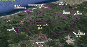 Vista aérea del recorrido de la Long Trail 2014