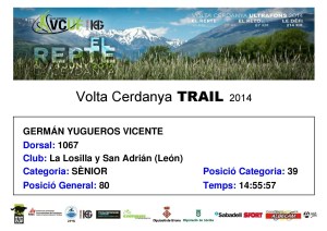 Diploma VCT 87 km 2014