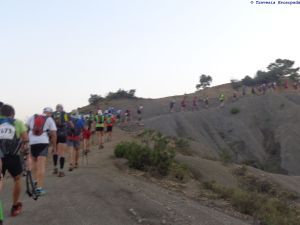 Primeros compases de la Ultra, viendo amanecer con las cuestas iniciales