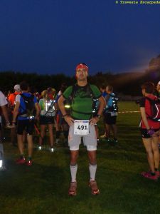 Esperando la Salida de las 06.00h de la mañana. Como siempre desde la retaguardia... Ya tendré tiempo de atacar...