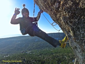 Gran Joseph en la Vía Ferrata Tossal de les Venes