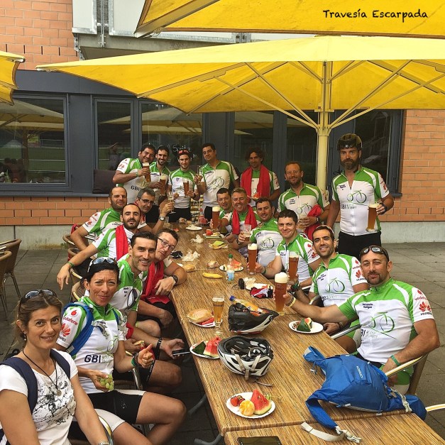 Homenaje Final a la Ruta Europea del 2015